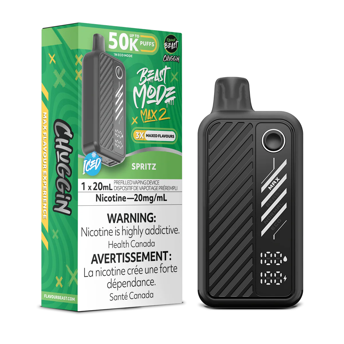 Chuggin’ Flavour Beast Beast Mode Max 2 50000 (AB) - Spritz