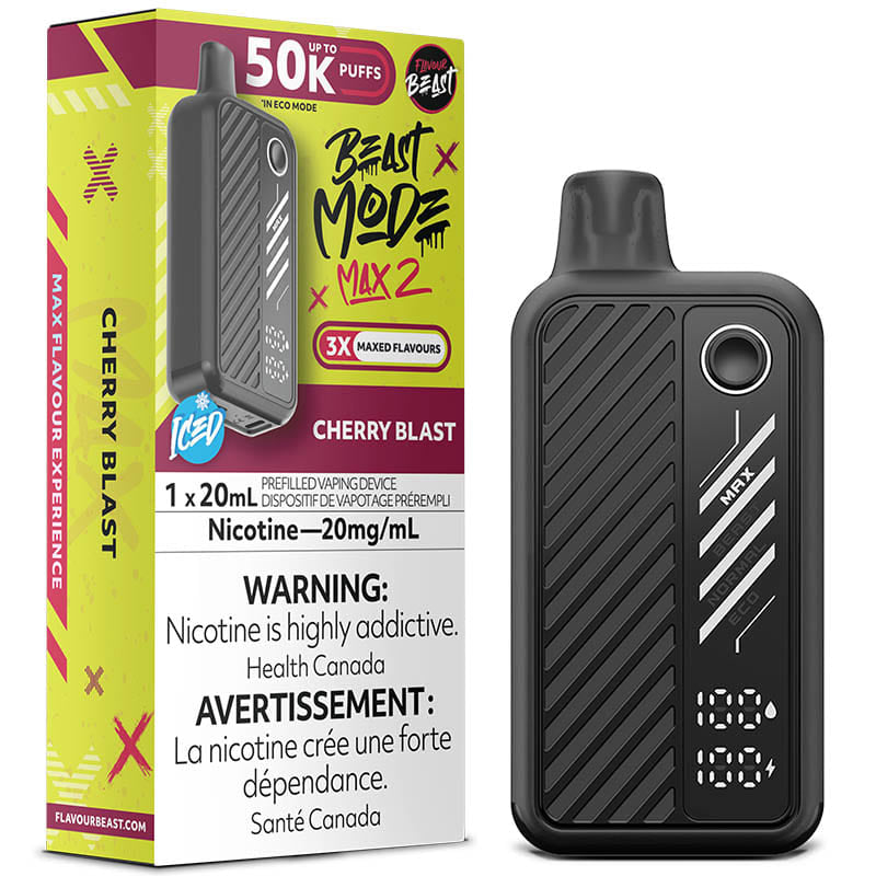 Flavour Beast Beast Mode Max 2 50000 (AB) - Cherry Blast