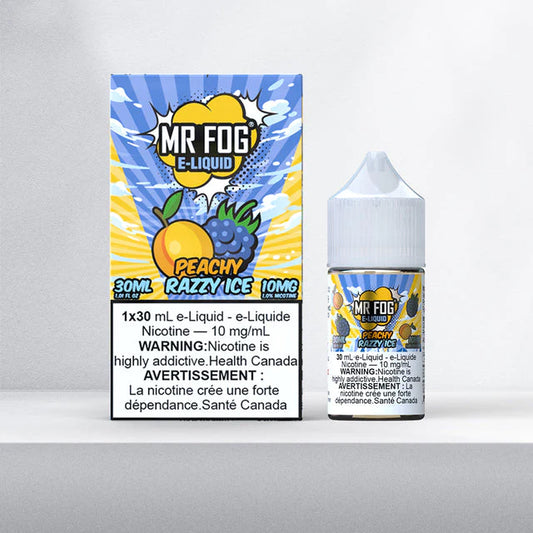 Mr.Fog Salt E-Juice 30ml (20mg) - Peachy Razzy Ice (FED)