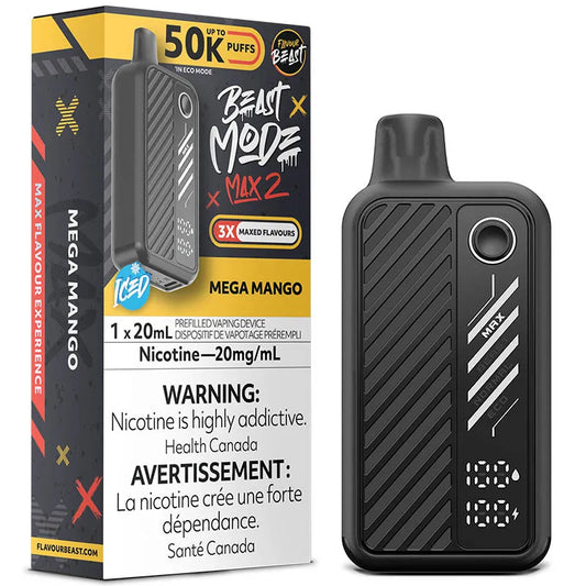 Flavour Beast Beast Mode Max 2 50000 (AB) - Mega Mango