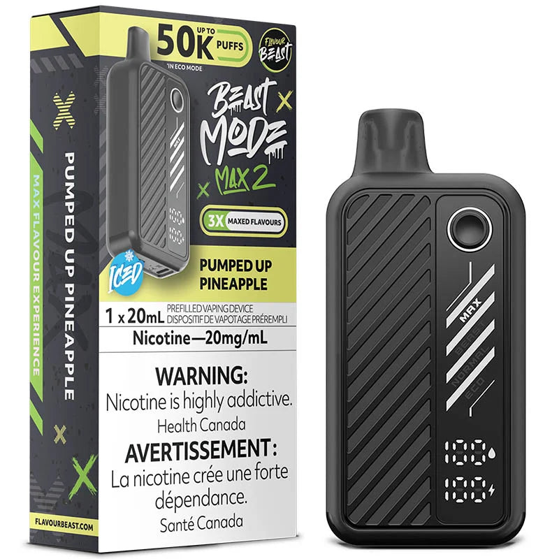Flavour Beast Beast Mode Max 2 50000 (AB) - Pumped up Pineapple