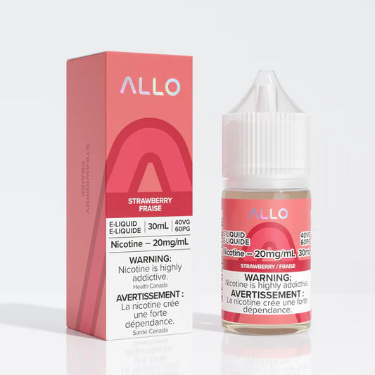 Allo Strawberry Salt E-Juice 30ml (20mg) (Vape tax included)