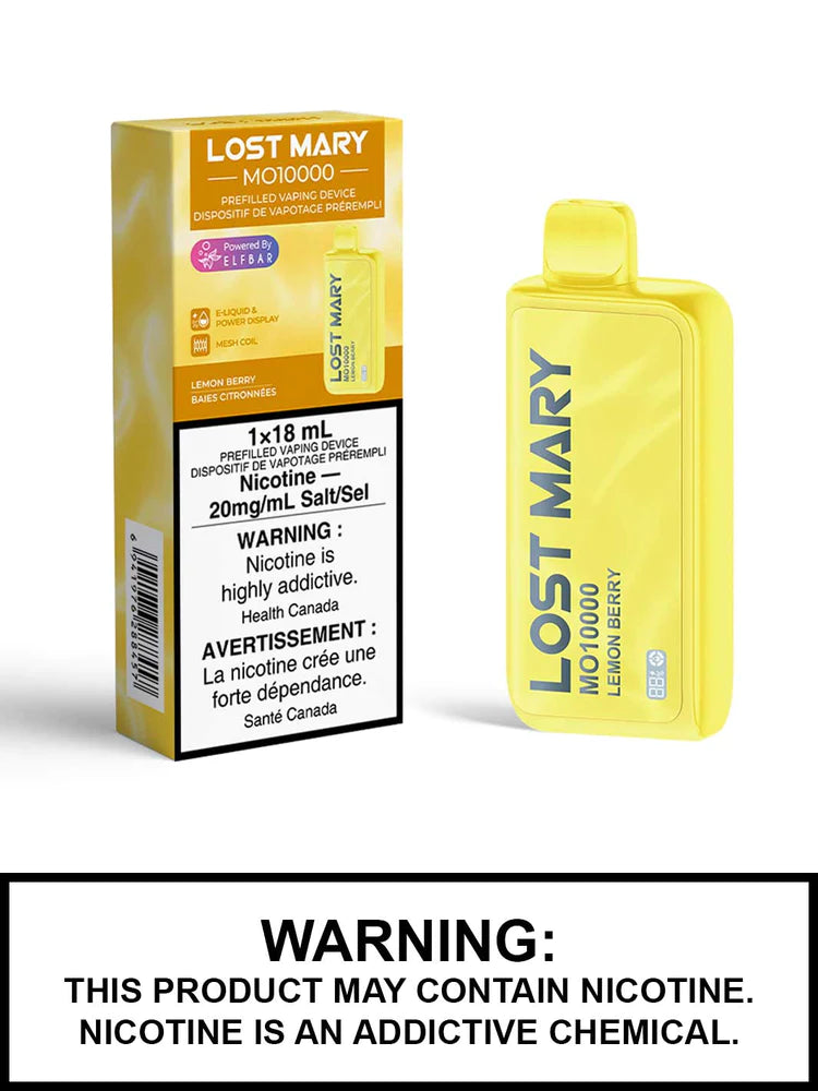 Lost Mary 10000 Disposable-Lemon Berry 20mg