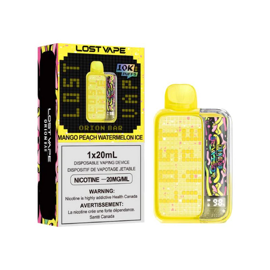 Lost Vape Orion Bar 10000 - Mango Peach Watermelon Ice (Vape Tax Included)