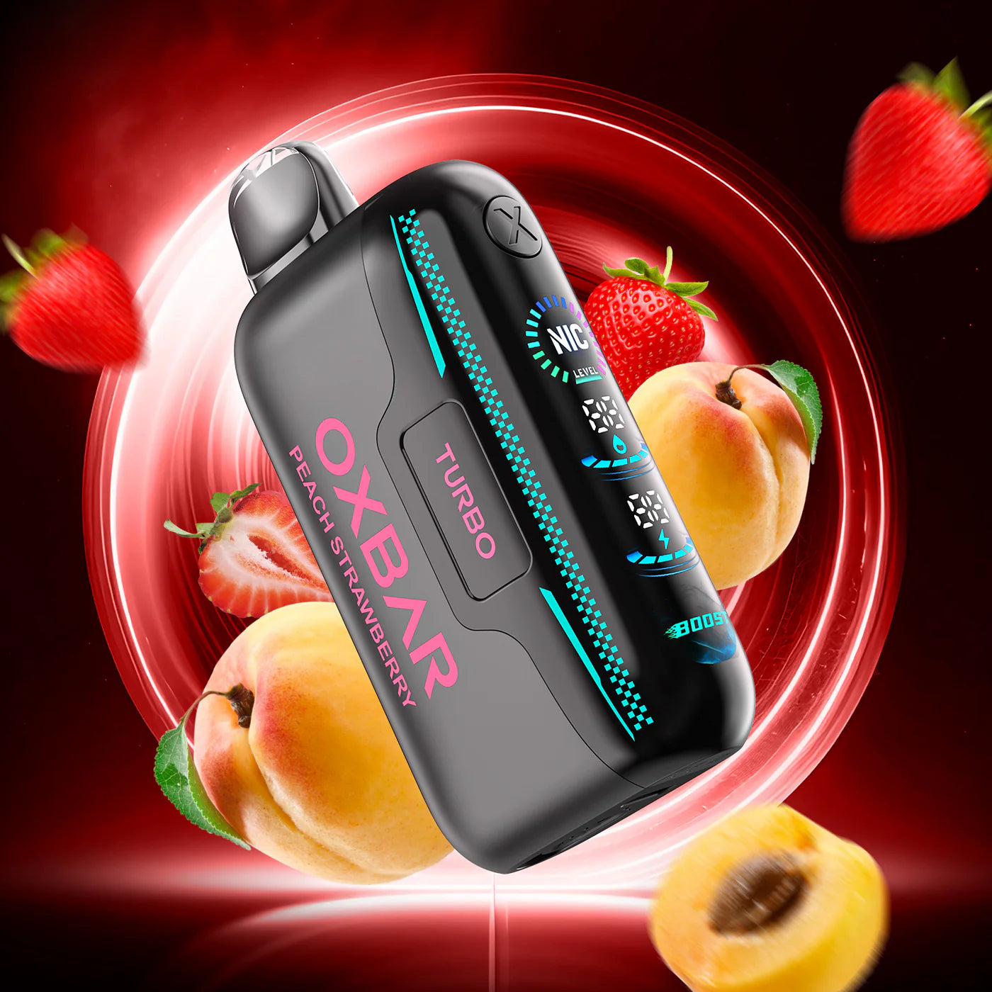 Oxbar 42000 - Peach Strawberry