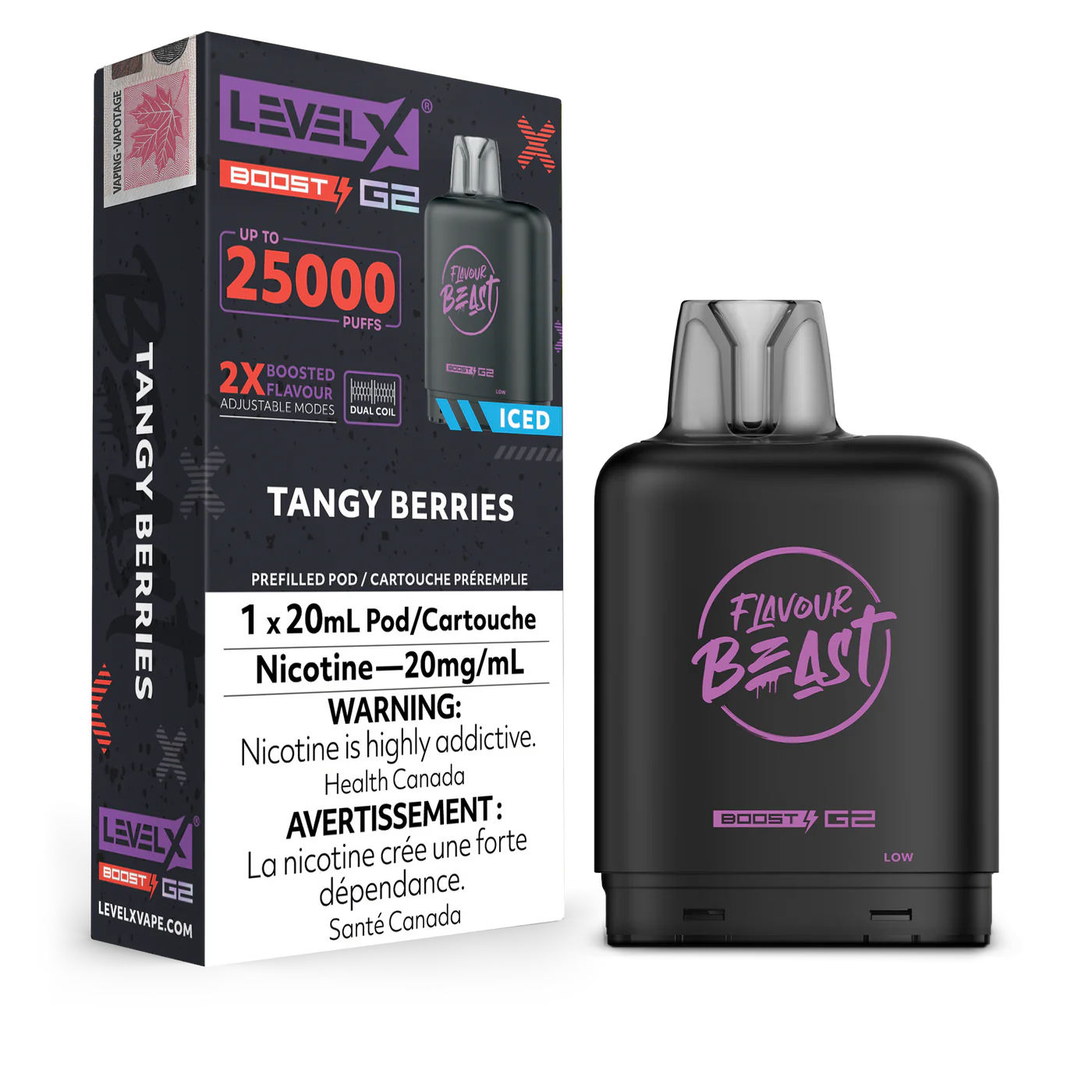 Flavour Beast Level X Boost Pod - Tangy Berries (AB)