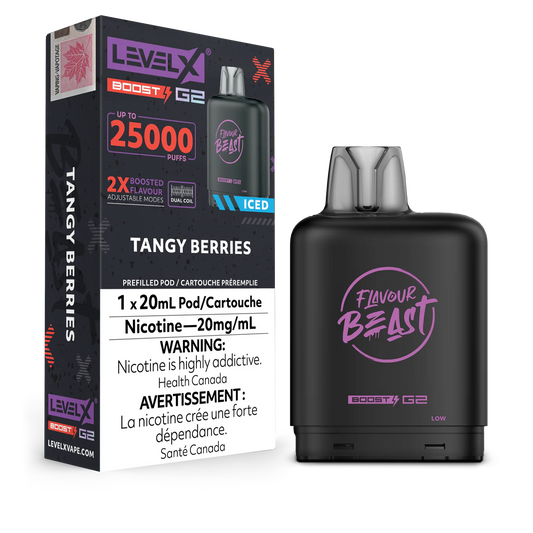 Flavour Beast Level X Boost Pod - Tangy Berries (AB)