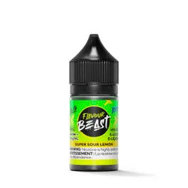 (1PC) Flavour Beast E-Liquid Super Sour Lemon 30ml 20mg (AB)