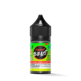 (1PC) Flavour Beast E-Liquid Super Sour Peach 30ml 20mg (AB)