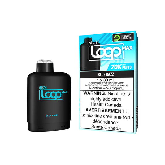 STLTH LOOP MAX POD 70K - BLUE RAZZ (AB)