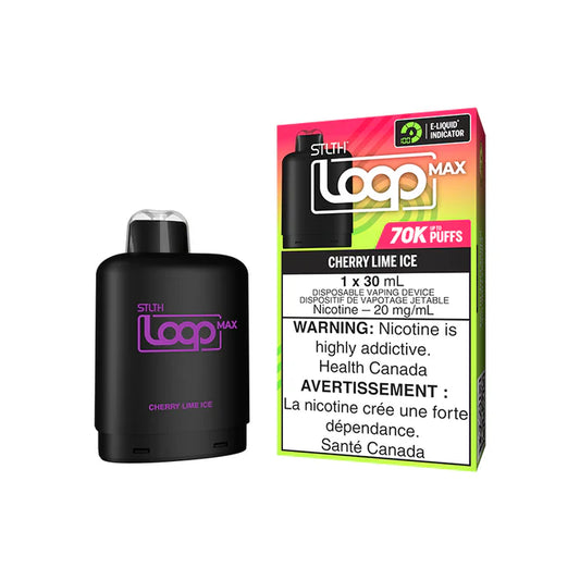 STLTH LOOP MAX POD 70K - Cherry Lime Ice (AB)