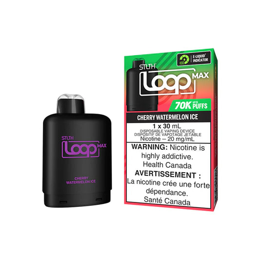 STLTH LOOP MAX POD 70K - CHERRY WATERMELON ICE (AB)