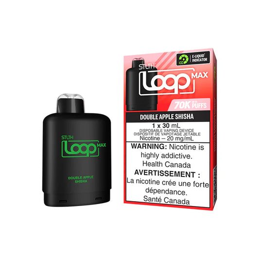 STLTH LOOP MAX POD 70K - DOUBLE APPLE SHISHA (AB)