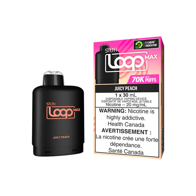 STLTH LOOP MAX POD 70K - JUICY PEACH (AB)