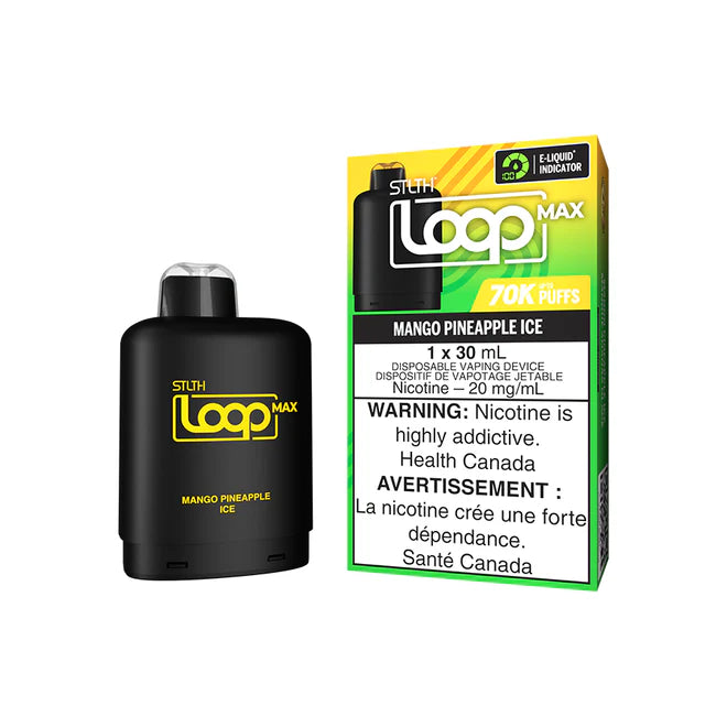 STLTH LOOP MAX POD 70K - MANGO PINEAPPLE ICE (AB)