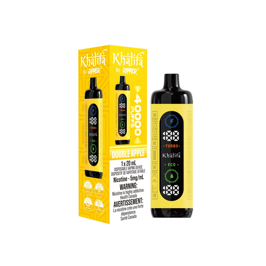 Rufpuf Khalifa 40000 Double Apple (5mg) (Vape Tax Included)