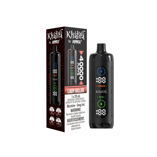 Rufpuf Khalifa 40000 Lady Killer (Peach) (5mg) (Vape Tax Included)