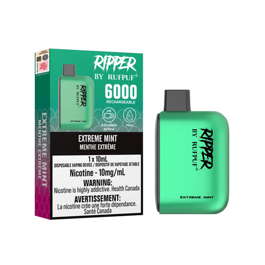 Rufpuf Ripper 6000 Extreme Mint (10mg) (Excise Tax)