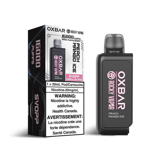 Oxbar SVOPP Pod 16000 - Peach Mango Ice