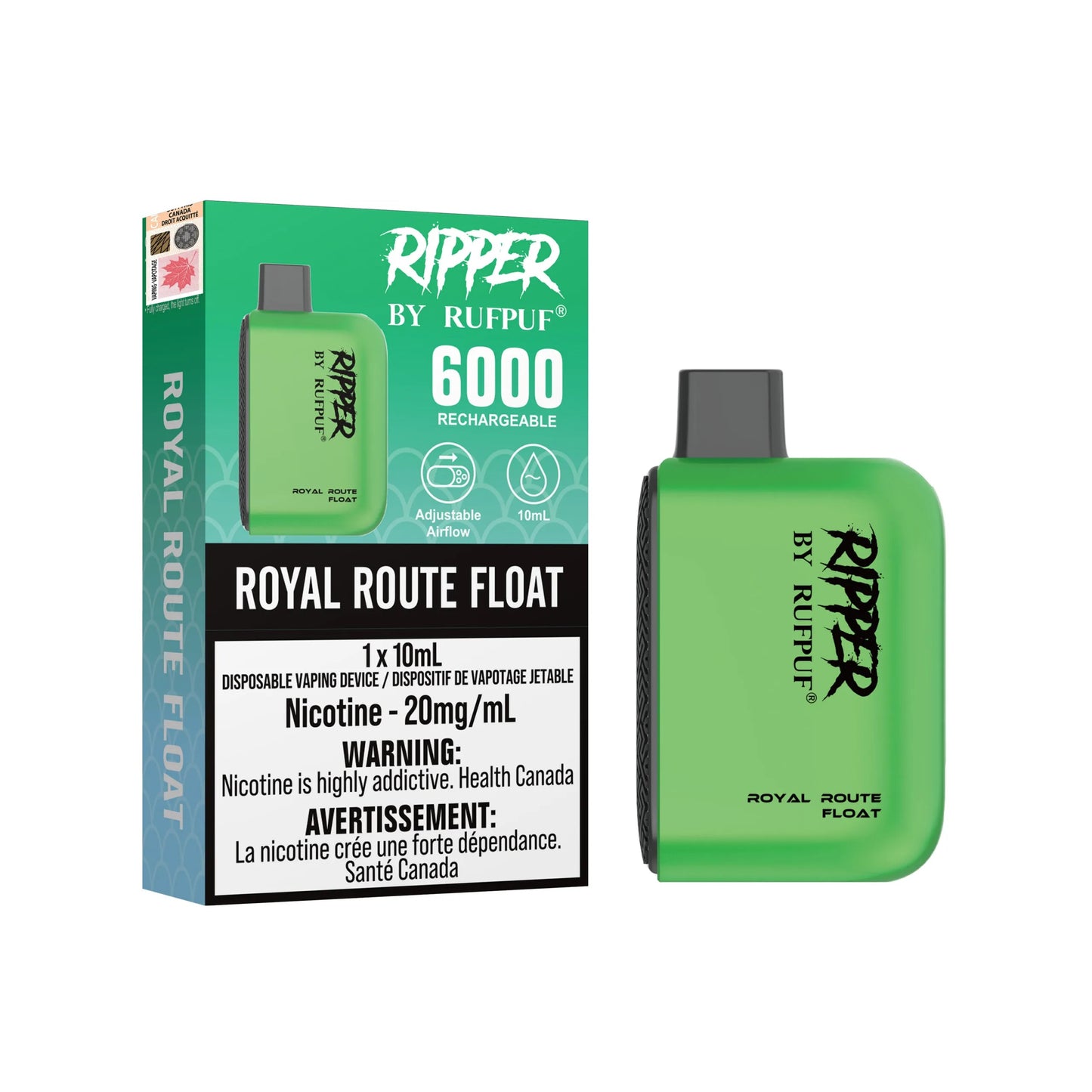 Rufpuf Ripper 6000 Royal Route Float (20mg) (Excise tax)