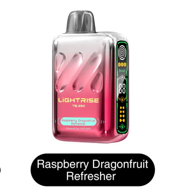 Lost Vape Lightrise 25000 - Raspberry Dragonfruit Refresher (Vape Tax Included)