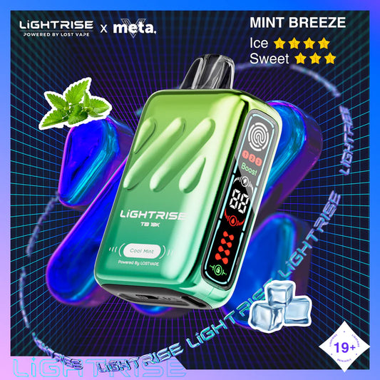 Lost Vape Lightrise 18000 - Mint Breeze (Vape Tax Included)