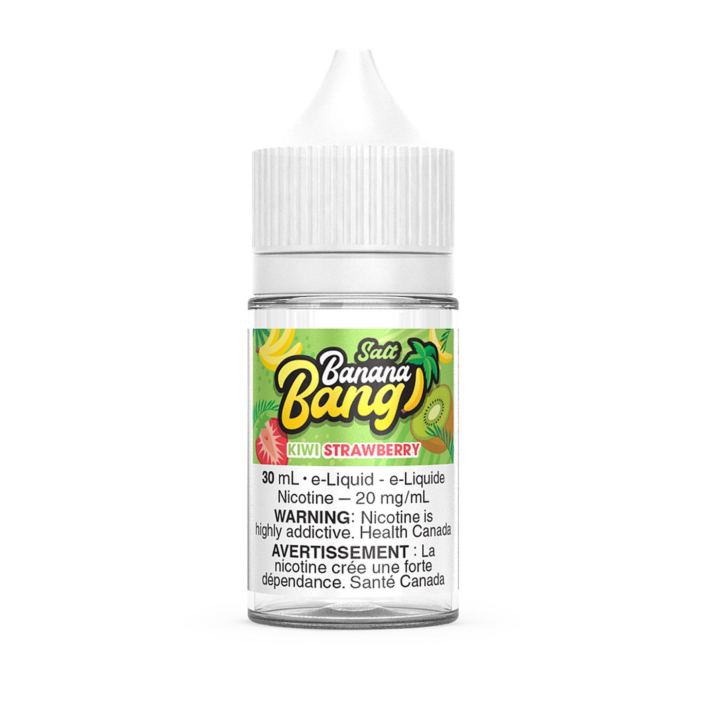 Banana Bang Salt E-Juice 30ml (20mg) (Vape tax included) - Kiwi Strawberry