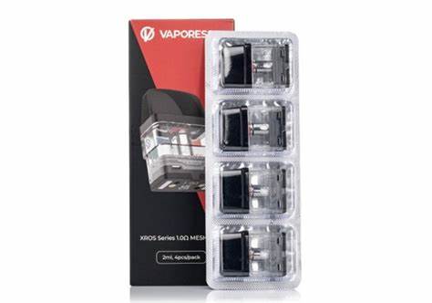 Vaporesso XROS 1.0 ohm Replacement Pod 4/PK (2ml)