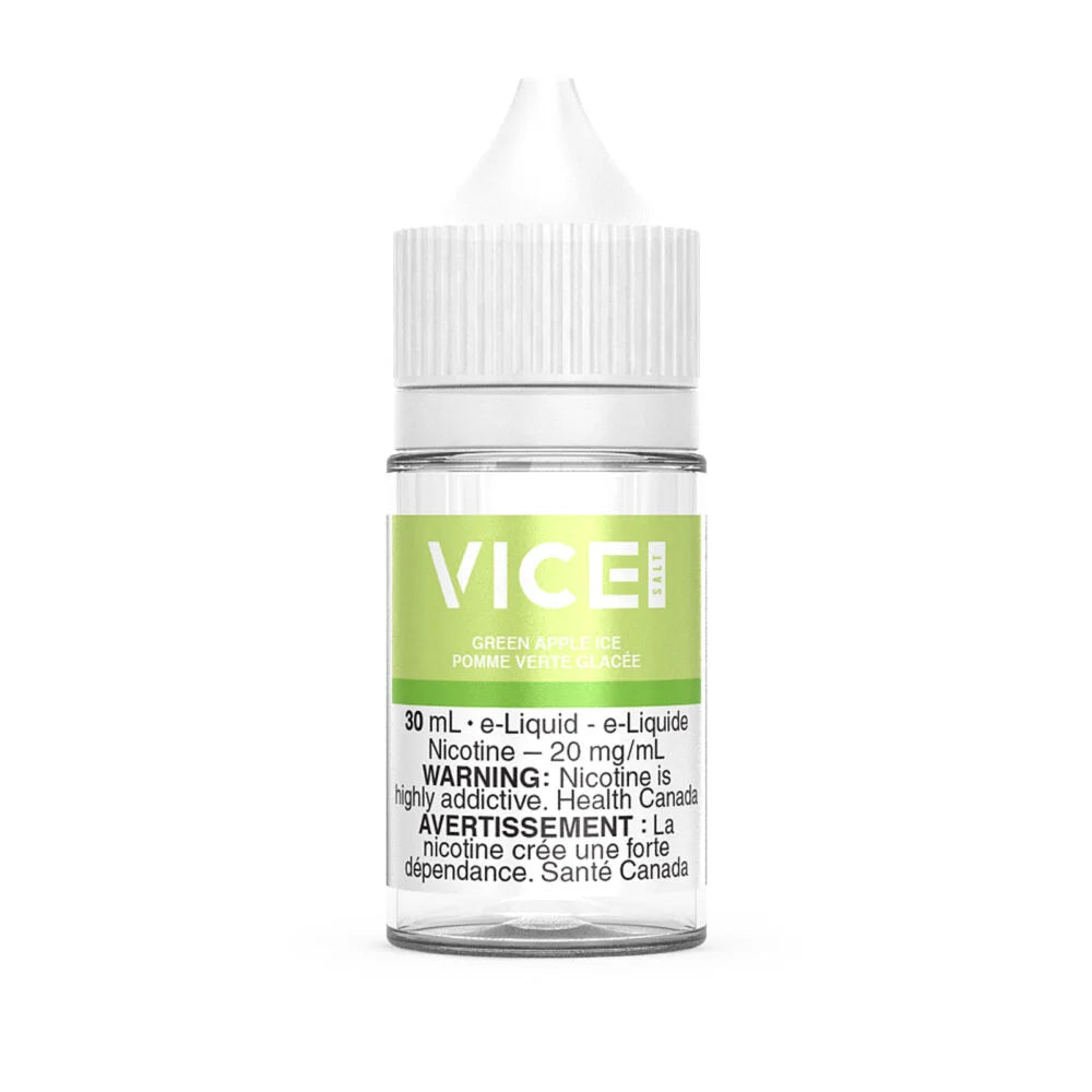 Vice Salt E-Juice 30ml (20mg) (Vape tax included) - Green Apple Ice