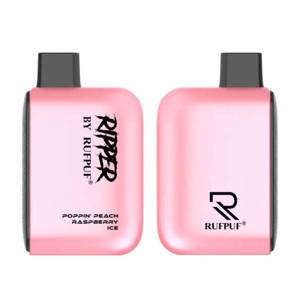 Rufpuf Ripper 6000 Poppin’ Peach Rasperry Ice (Excise tax)