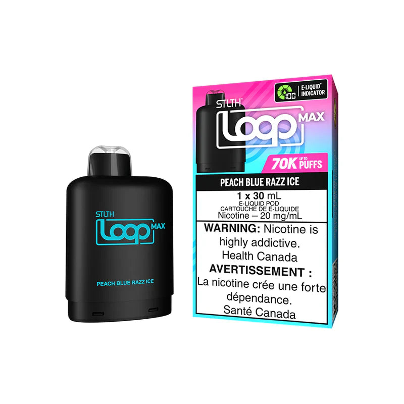 (AB) Stlth: Loop Max Pod (70k) - Peach Blue Razz Ice