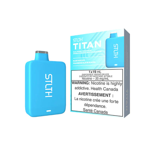 Stlth Titan 10000 - Blue Razz Ice 20mg (FED)