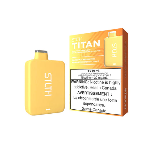 Stlth Titan 10000 - Mango Peach Apricot Ice 20mg (Vape tax included)