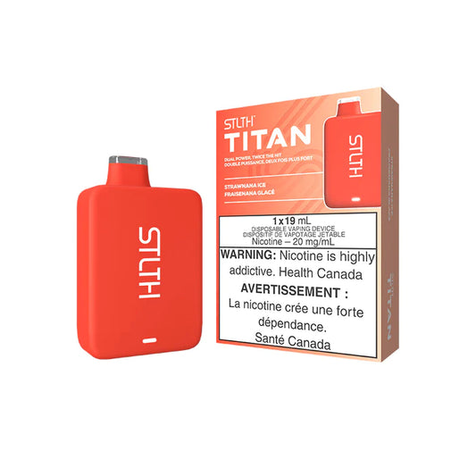 Stlth Titan 10000 - Strawnana Ice 20mg (FED)