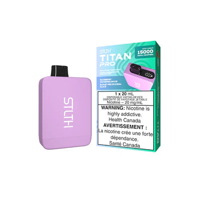 Stlth Titan Pro 15000 - Blueberry Watermelon Ice 20mg (Vape tax included)