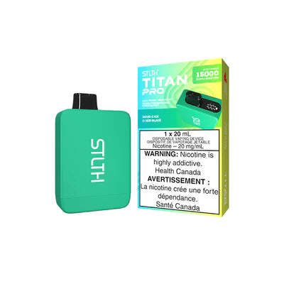 Stlth Titan Pro 15000 - Sour - C Ice 20mg (Vape tax included)