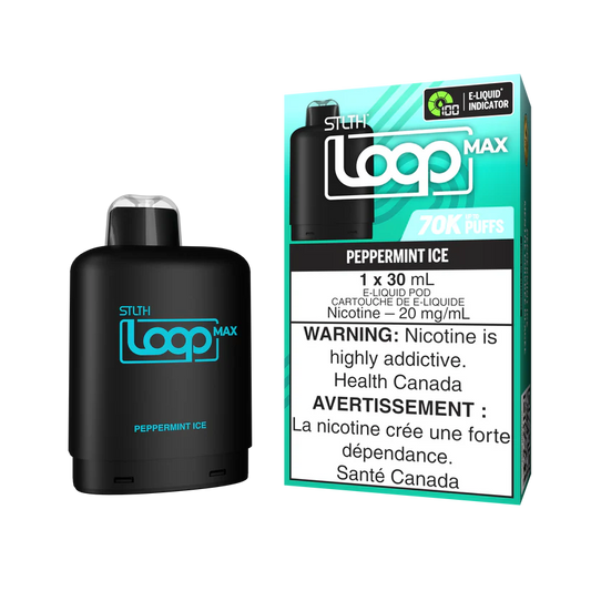 STLTH LOOP MAX POD 70K - PEPPERMINT ICE (AB)