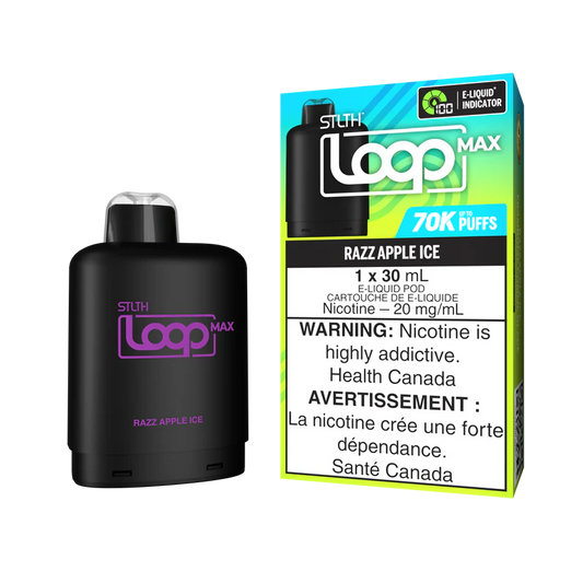STLTH LOOP MAX POD 70K - Razz Apple Ice (AB)