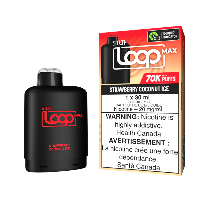STLTH LOOP MAX POD 70K - Strawberry Coconut Ice (AB)