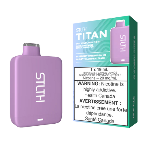 Stlth Titan 10000 - Blueberry Watermelon Ice 20mg (Vape tax included)