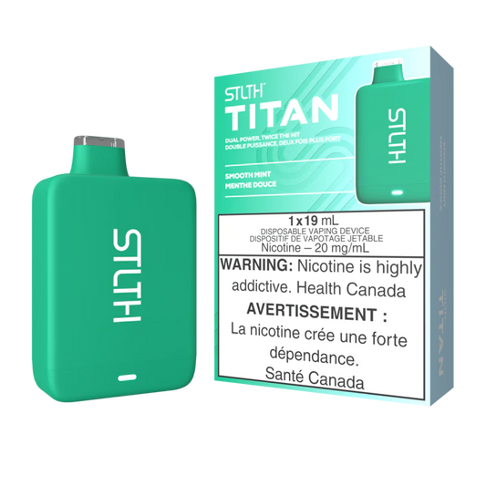 Stlth Titan 10000 - Smooth Mint 20mg (FED)