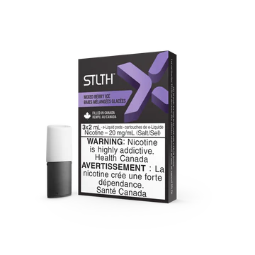 Stlth X Pods - Mixed Berry Ice (20mg/mL) (Vape tax included)