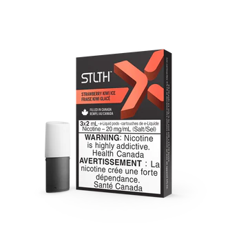 Stlth X Pods - Strawberry Kiwi Ice (20mg/mL) (Vape tax included)