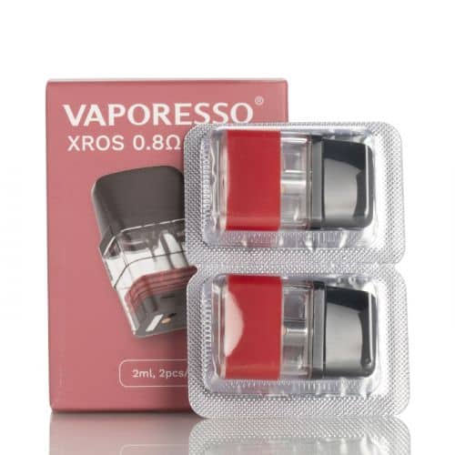 Vaporesso XROS 0.8ohm Replacement Pod 2/PK