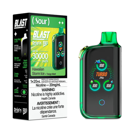Drip’n BLAST Sour Series 30000 Puffs - Hawaiian Storm Ice (Sour) (AB)