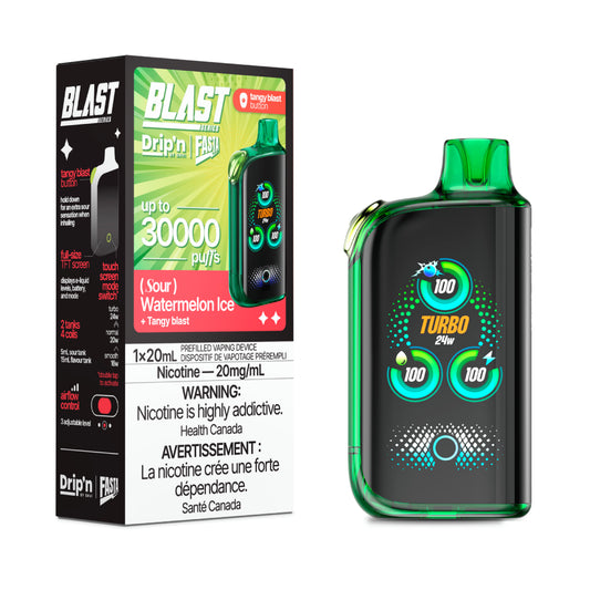 Drip’n BLAST Sour Series 30000 Puffs - Watermelon Ice (Sour) (AB)