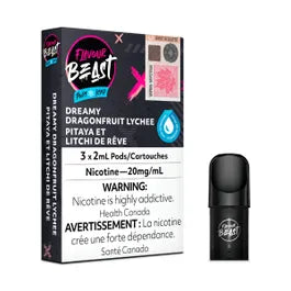 Flavour Beast Pods - Dreamy Dragonfruit Lychee (20mg/mL) (Vape tax included)