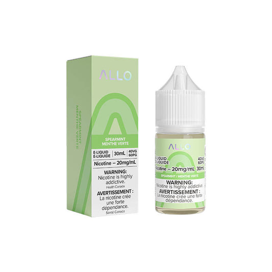 Allo Spearmint Salt E-Juice 30ml (20mg) (Vape tax included)