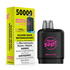 Flavour Beast Level X G2 Ultra Pod - Gleamin' Grape Watermelon Mint (AB)