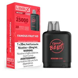 Flavour Beast Level X Boost Pod - Famous Fruit KO (AB)